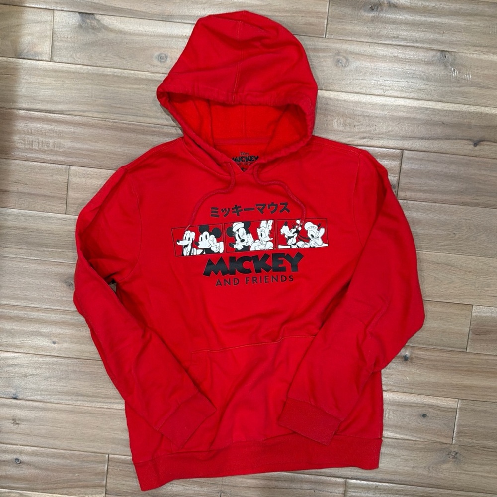 Disney Red Mickey & Friends Hoodie